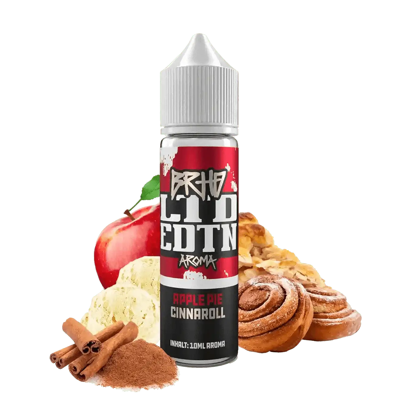 BRHD - Limited Edition - Apple Pie Cinnaroll - 10ml Aroma - Haus des Dampfes