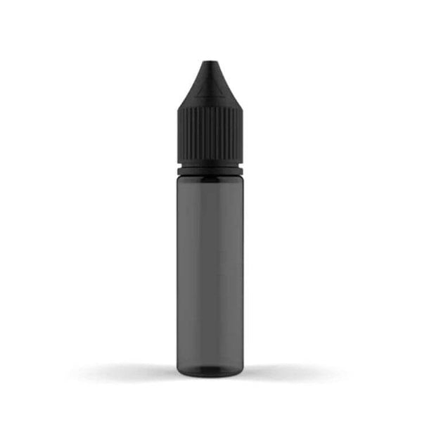Chubby Gorilla - Leerflasche 20 ml - Flasche schwarz transparent + schwarze Cap - Haus des Dampfes