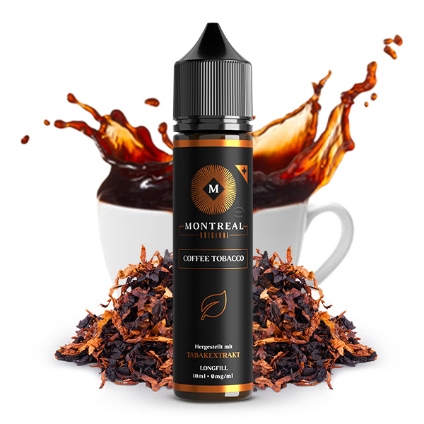 Montreal Original Tabak Aromen – Das echte Zigarettenerlebnis für deine E-Zigarette 6ml Longfill in 60ml Flasche