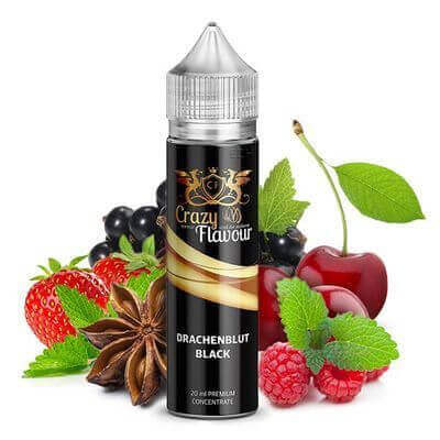 Crazy Flavour - Drachenblut Black - 20 ml Aroma - Haus des Dampfes