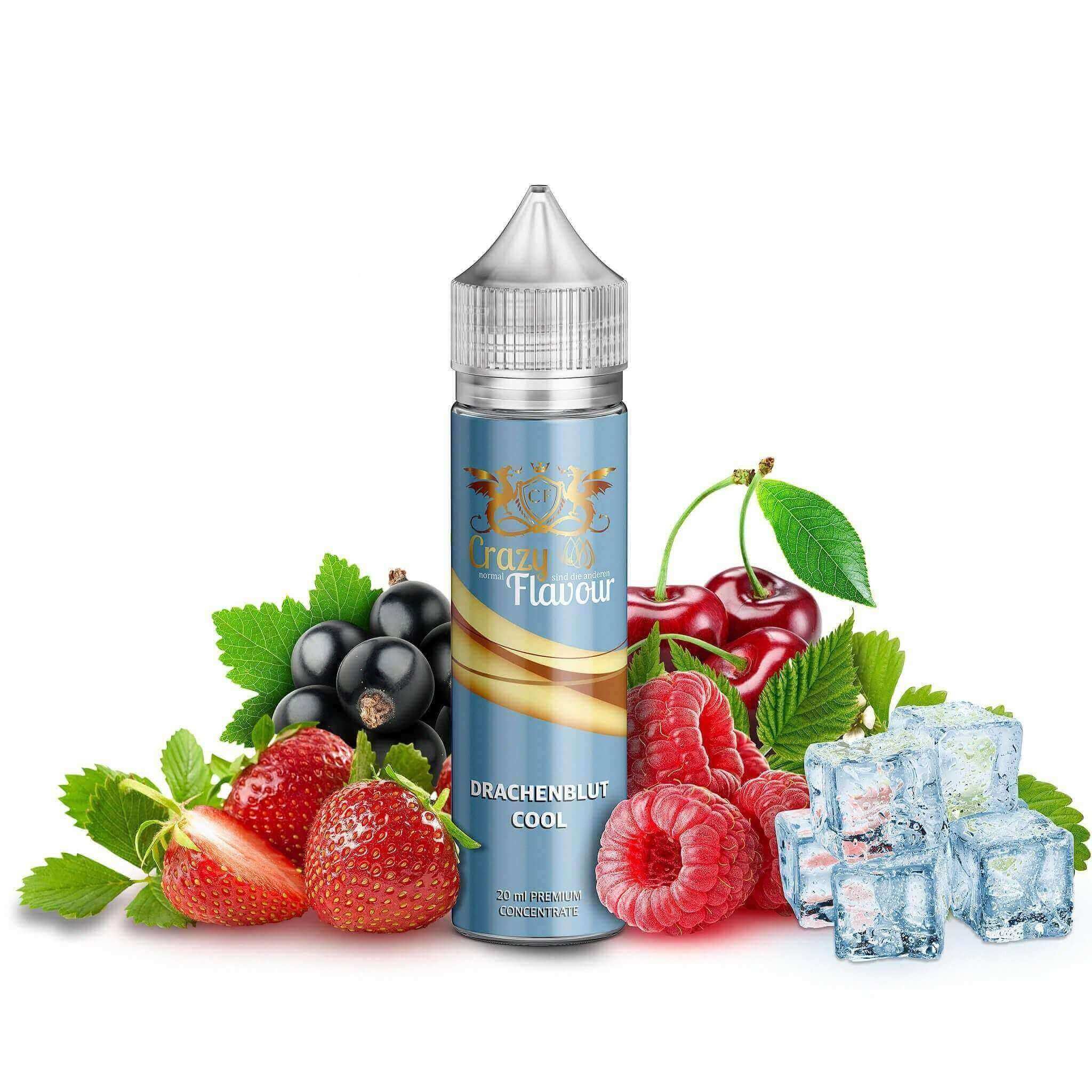 Crazy Flavour - Drachenblut Cool - 20 ml Aroma - Haus des Dampfes