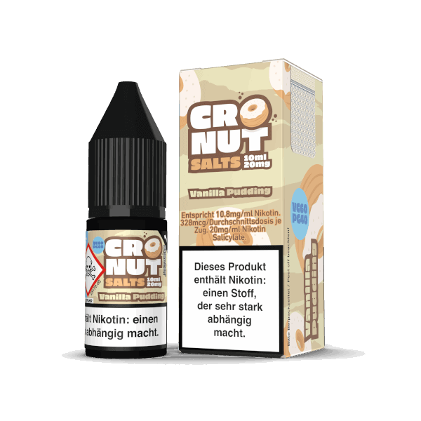 Cronut - Vanilla Pudding Nikotinsalz - 20mg - Haus des Dampfes