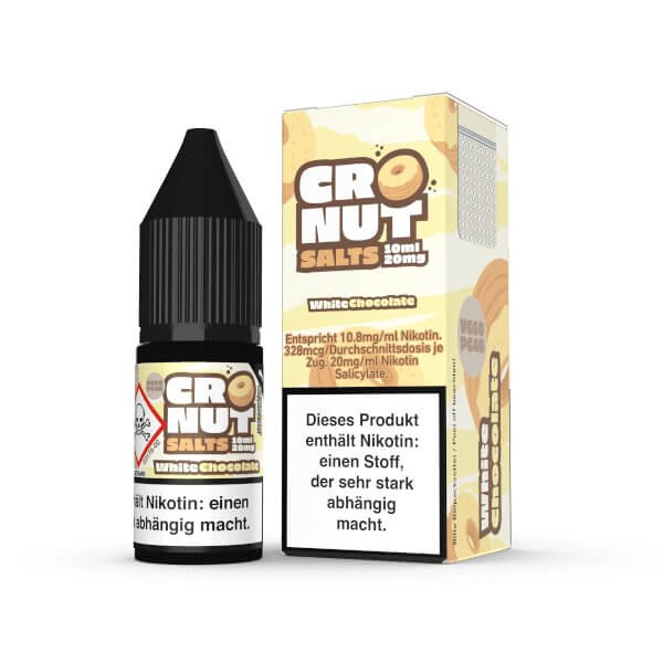 CRONUT - White Chocolate Nikotinsalz 10ml - Haus des Dampfes