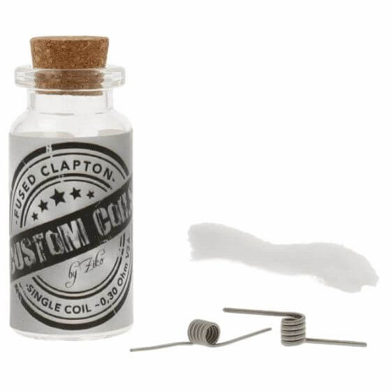 Custom Coils made by Ziko / Widerstand: 0,3 Ohm - Haus des Dampfes