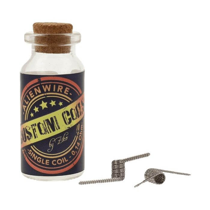 Custom Coils made by Ziko / Widerstand: Single 0,14 Ohm - Haus des Dampfes