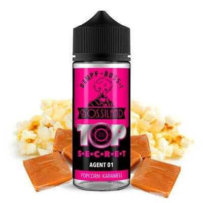 DAMPF - BOSS - I - BOSSILAND TOP SECRET - Agent 01 - 20 ml Aroma - Haus des Dampfes