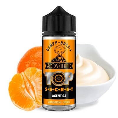 DAMPF - BOSS - I - BOSSILAND TOP SECRET - Agent 03 - 20 ml Aroma - Haus des Dampfes