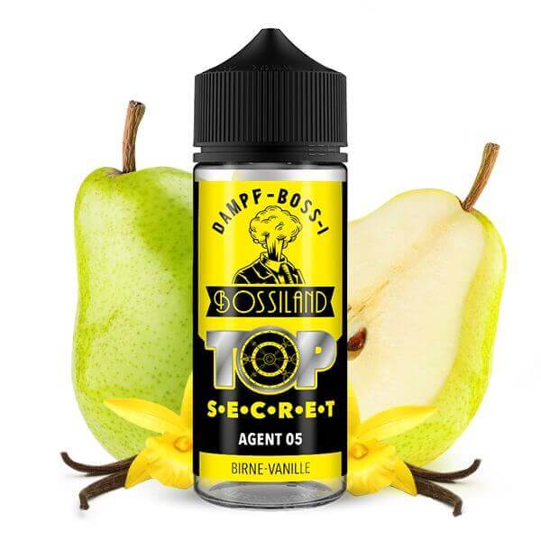 DAMPF - BOSS - I - BOSSILAND TOP SECRET - Agent 05 - 20 ml Aroma - Haus des Dampfes
