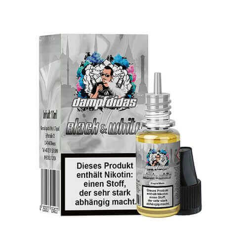 Dampfdidas - Black & White Nikotinsalz 10ml - Haus des Dampfes