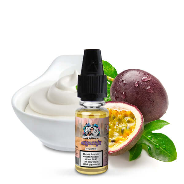 DAMPFDIDAS - Jogocuja Nikotinsalz Liquid – Liquid Flasche Produktfoto