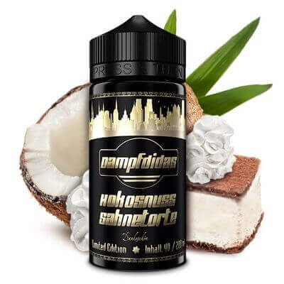 Dampfdidas - Kokosnuss Sahnetorte - Limited Edition - 40 ml Aroma - Haus des Dampfes