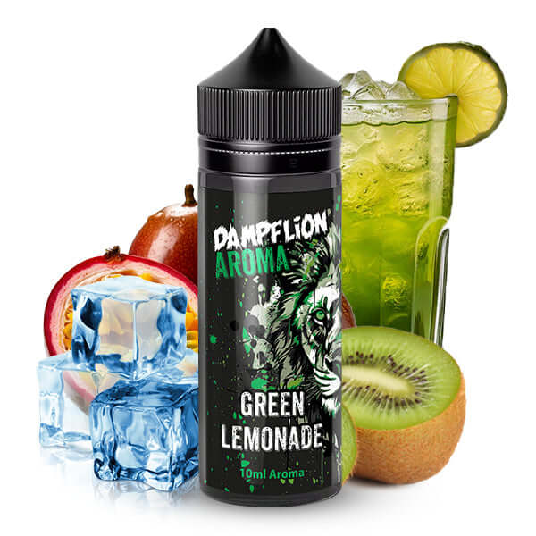 DAMPFLION INTENSE - Green Lemonade Aroma 10ml – Aroma Flasche Produktfoto