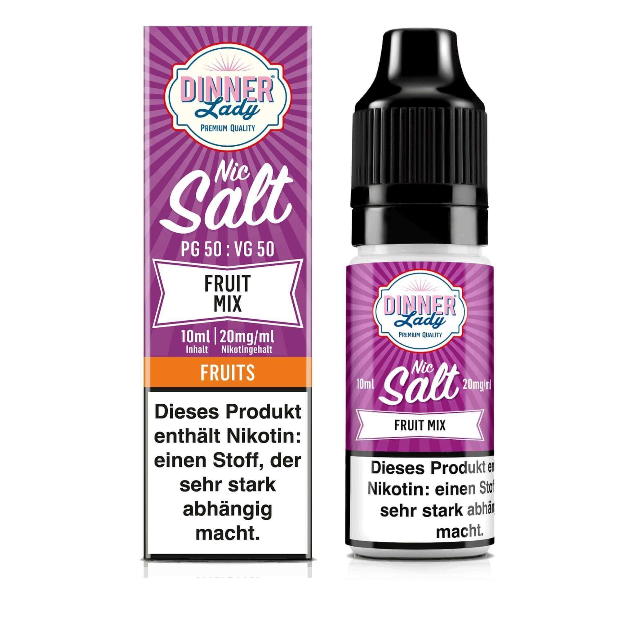 Dinner Lady - FRUITS - Fruit Mix Nikotinsalz - 20 mg/ml - Haus des Dampfes