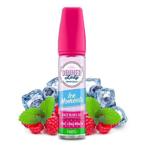 Dinner Lady - Fruits - Ice Moments - Razz Blues Ice - 20 ml Aroma - Haus des Dampfes