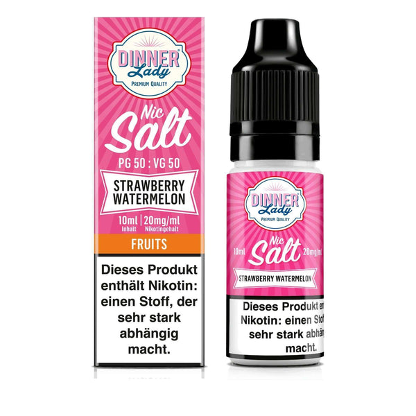 Dinner Lady - FRUITS - Strawberry Watermelon Nikotinsalz - 20 mg/ml - Haus des Dampfes