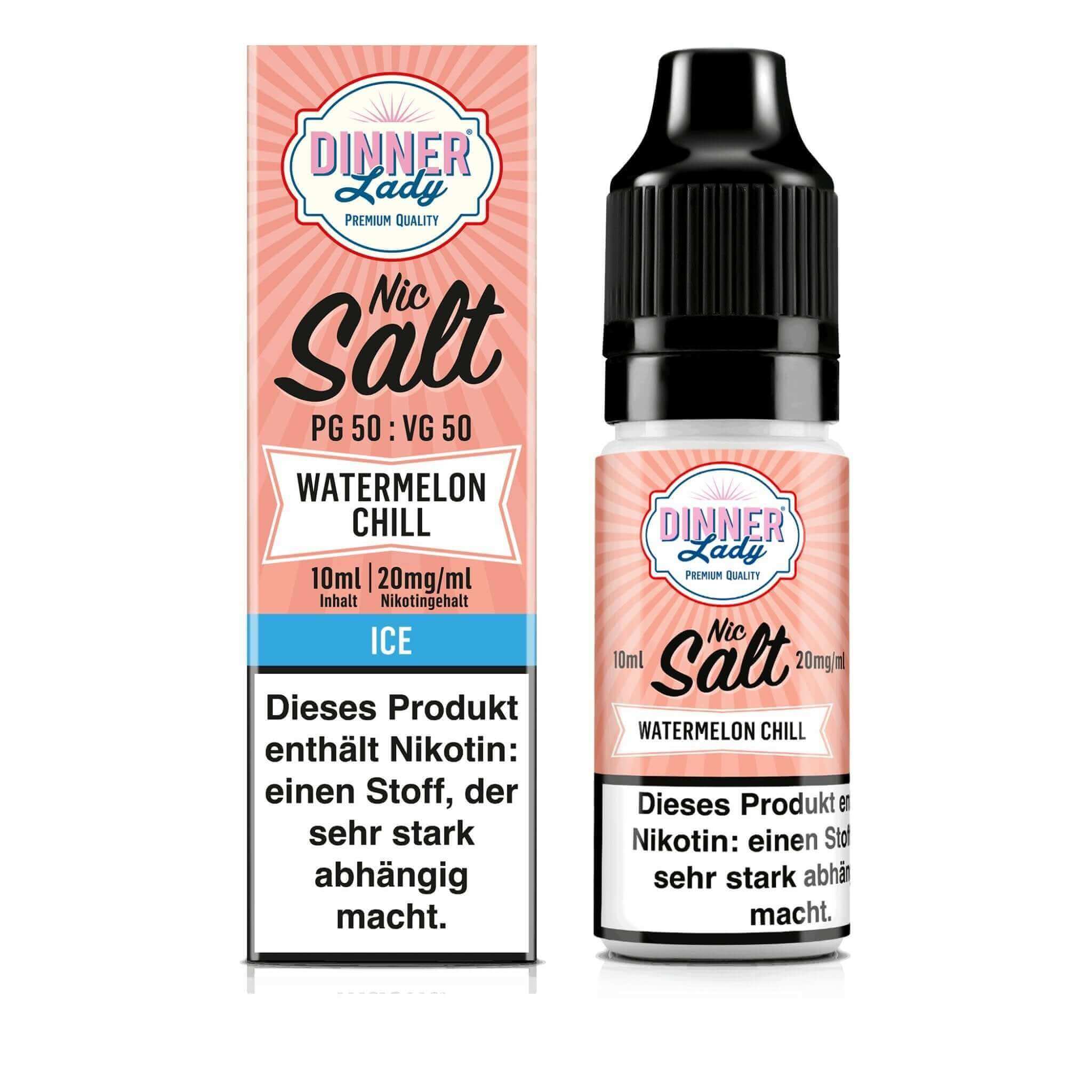Dinner Lady - FRUITS - Watermelon Chill Nikotinsalz - 20 mg/ml - Haus des Dampfes