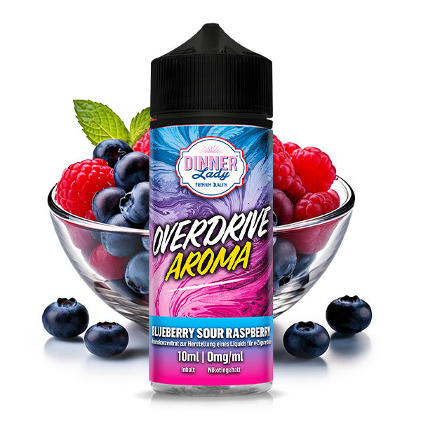 DINNER LADY OVERDRIVE - Blueberry Sour Raspberry - Aroma 10ml