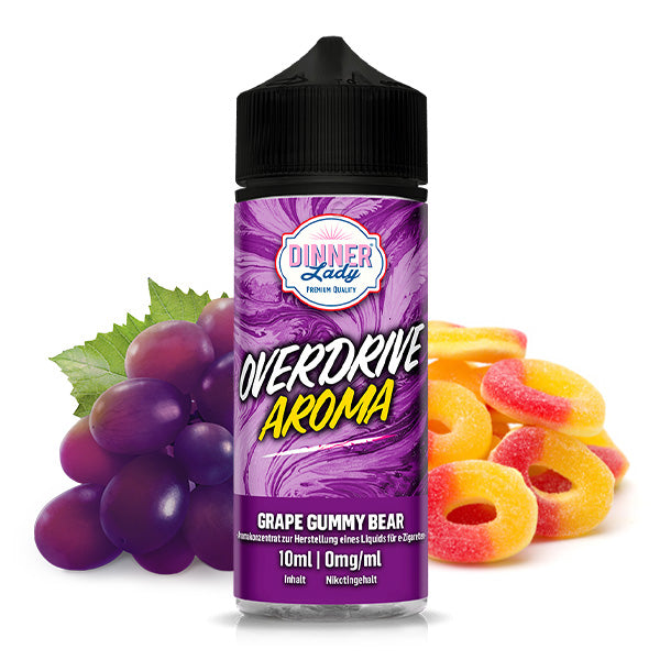 DINNER LADY OVERDRIVE - Grape Gummy Bear - Aroma 10ml