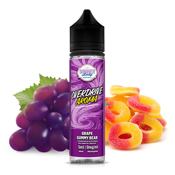 DINNER LADY OVERDRIVE - Grape Gummy Bear - Aroma 5ml