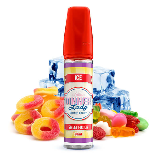 DINNER LADY Sweets - Ice Sweet Fusion Aroma 20ml – Aroma Flasche Produktfoto