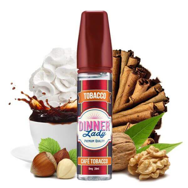 Dinner Lady - Tobacco - Cafe Tobacco - 20 ml Aroma - Haus des Dampfes