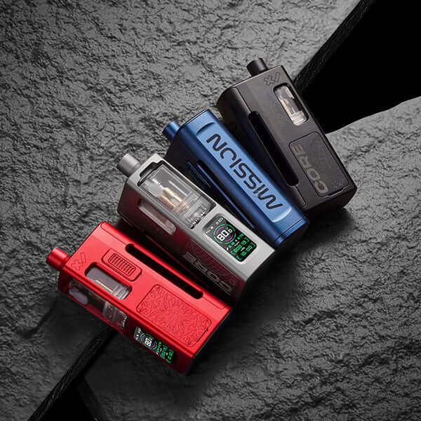 DotMod dotApollo Kit in red, blue, and black showcasing sleek design and advanced features.