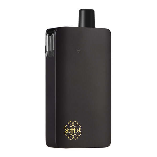 dotMod dotPod Max Kit in sleek black design, featuring a premium aluminum casing and compact size for vaping.