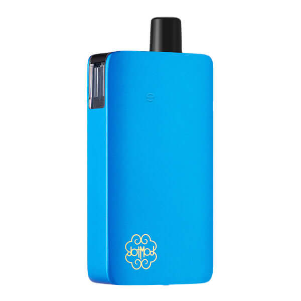 dotMod dotPod Max Kit in blue color showcasing sleek design and ergonomic features for a premium vaping experience.