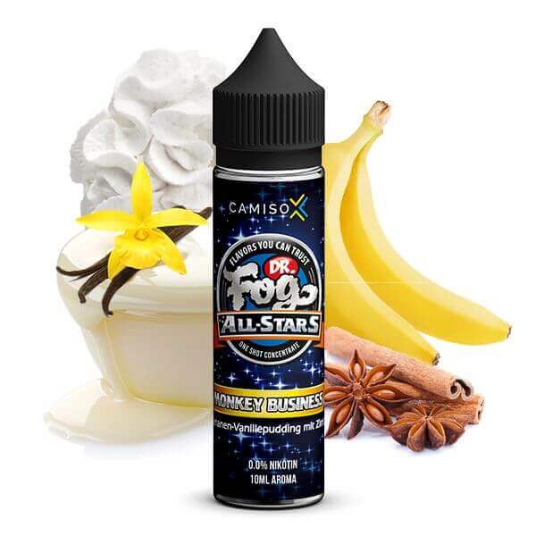 Dr. Fog - All Stars - Monkey Business - 10 ml Aroma - Haus des Dampfes