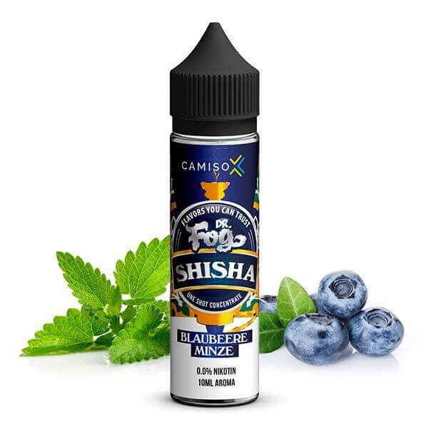 Dr. Fog - Shisha - Blaubeere Minze - 10 ml Aroma - Haus des Dampfes