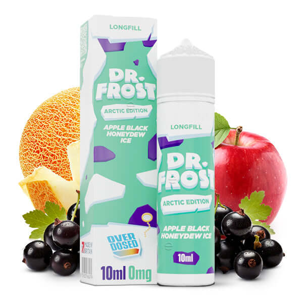 DR. FROST - ARCTIC EDITION Apple Black Honeydew Ice Aroma 10ml – Aroma Flasche Produktfoto