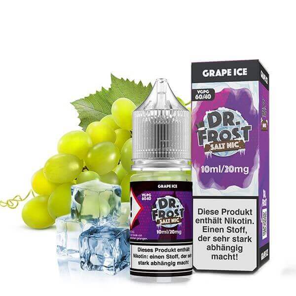Dr. Frost - Grape Ice Nikotinsalz - 10 ml - 20mg/ml - Haus des Dampfes