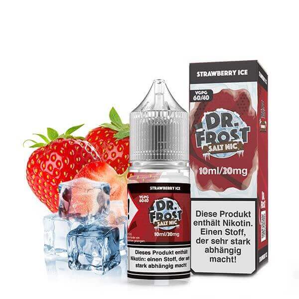 Dr. Frost - Strawberry Ice Nikotinsalz - 10 ml - 20mg/ml - Haus des Dampfes