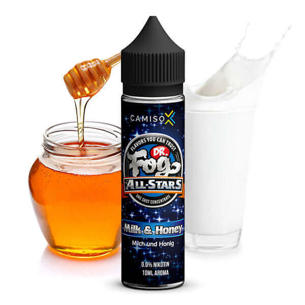 DR.FOG - Allstars - Milk & Honey - 10 ml Aroma - Haus des Dampfes