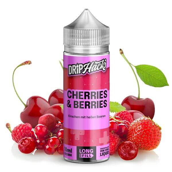 DRIP HACKS - Cherries & Berries - 10 ml Aroma - Haus des Dampfes