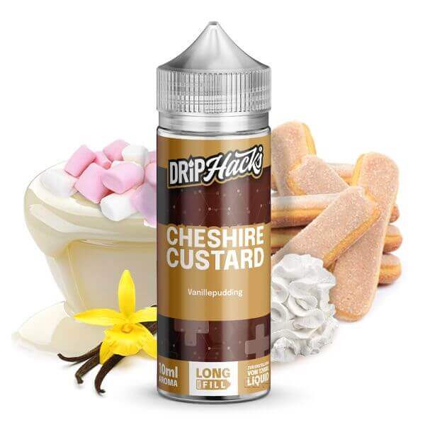 DRIP HACKS - Cheshire Custard - 10 ml Aroma - Haus des Dampfes