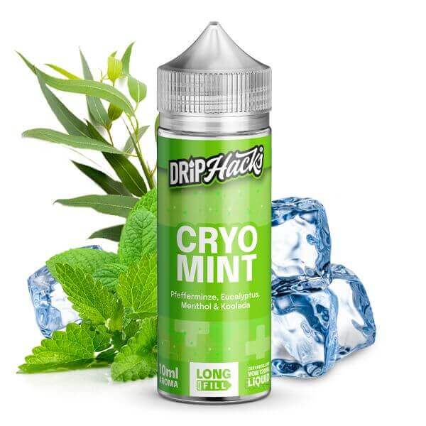 DRIP HACKS - Cryo Mint - 10 ml Aroma - Haus des Dampfes