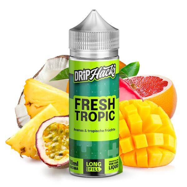DRIP HACKS - Fresh Tropic - 10 ml Aroma - Haus des Dampfes