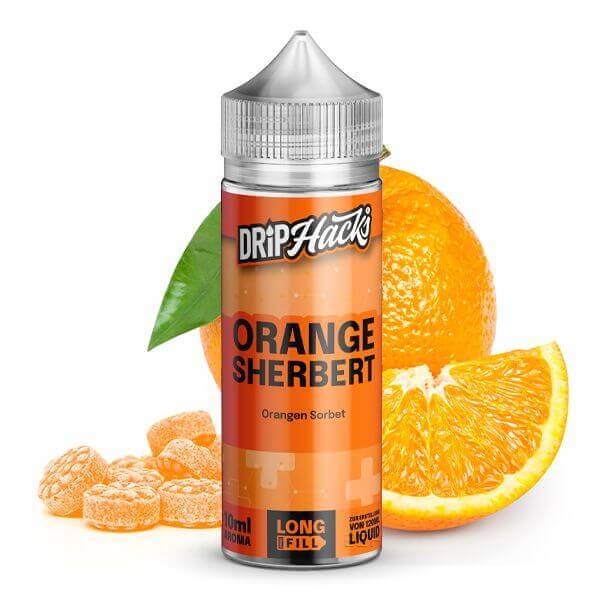 DRIP HACKS - Orange Sherbert - 10 ml Aroma - Haus des Dampfes