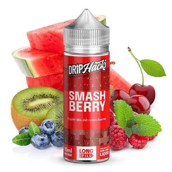 DRIP HACKS - Smash Berry - 10 ml Aroma - Haus des Dampfes