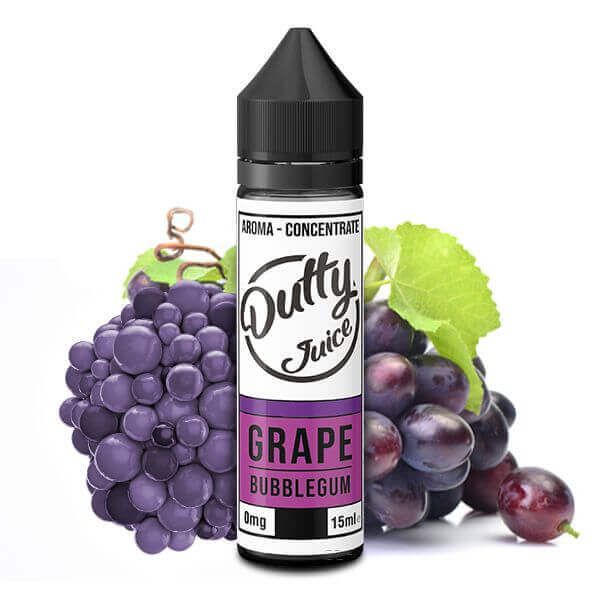 DUTTY JUICE - Grape Bubblegum - 15 ml Aroma - Haus des Dampfes