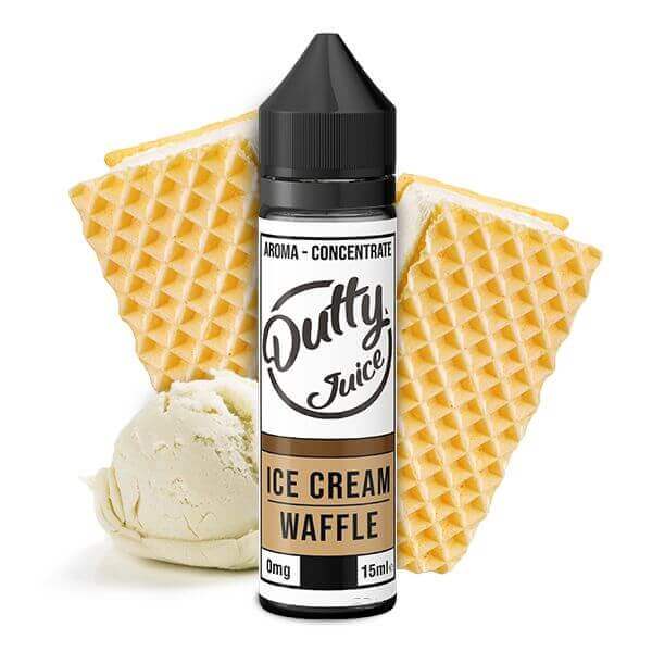 DUTTY JUICE - Ice Cream Waffle - 15 ml Aroma - Haus des Dampfes