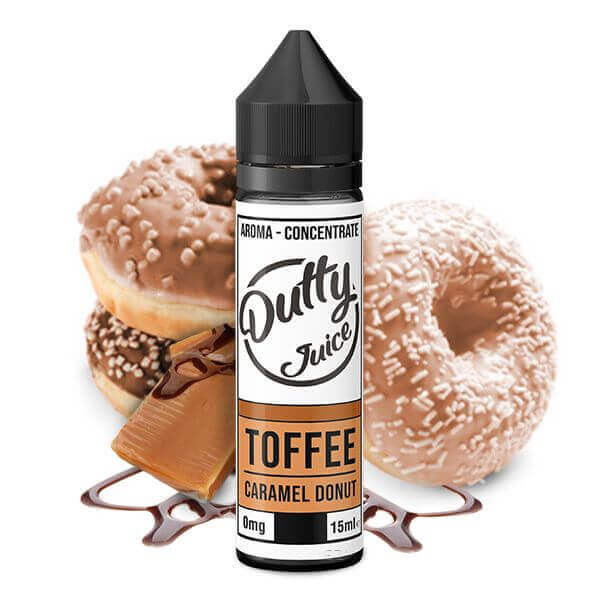 DUTTY JUICE - Toffee Caramel Donut - 15 ml Aroma - Haus des Dampfes