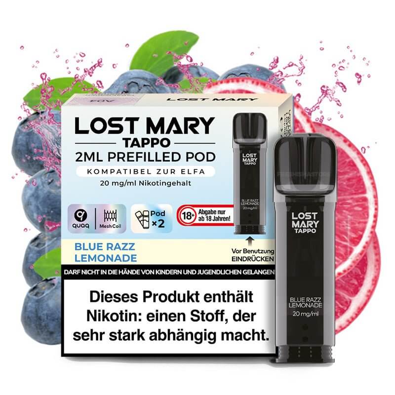 ELF Bar - Lost Mary TAPPO - Prefilled Pods 20mg/ml | gnstig bestellen ELF Bar - Lost Mary TAPPO - Prefilled Pods 20mg/ml | gnstig bestellen