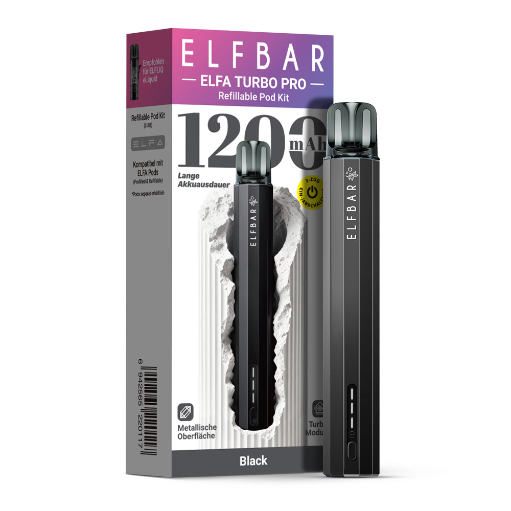 Elfbar Elfa Turbo PRO -  Refillable Pod Kit