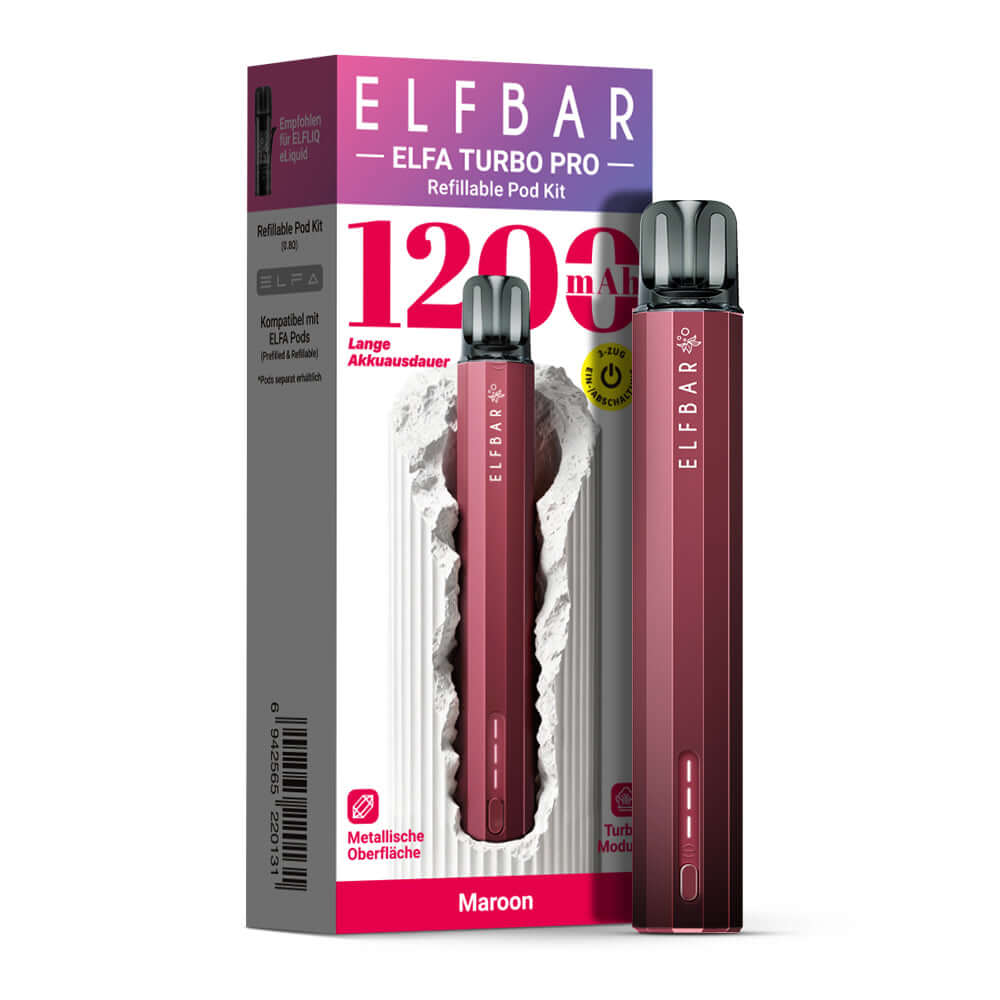 Elfbar Elfa Turbo PRO -  Refillable Pod Kit