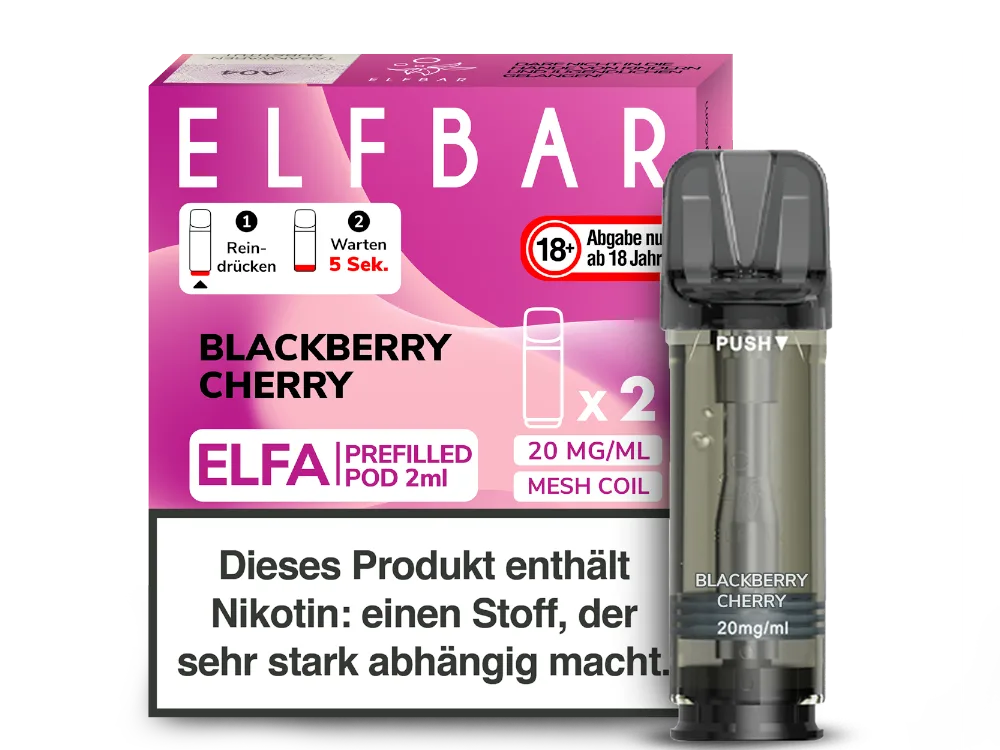Elfbar - Elfa Pod 20mg/ml & Nikotinfrei