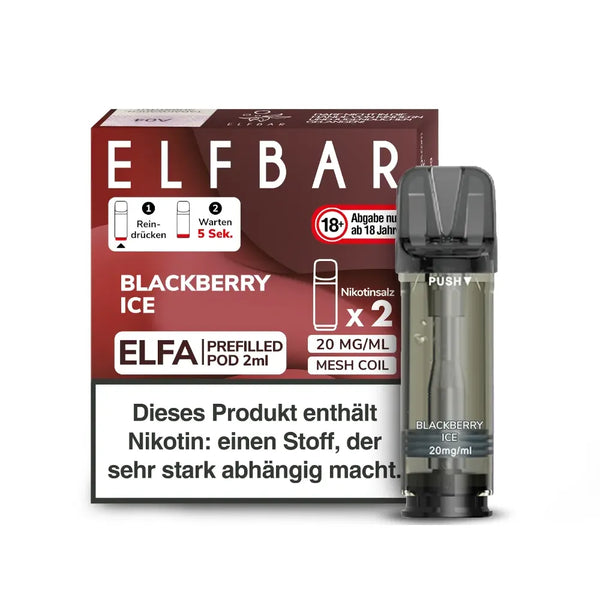 Elfbar - Elfa Pod 20mg/ml & Nikotinfrei