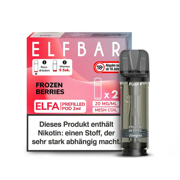 Elfbar - Elfa Pod 20mg/ml & Nikotinfrei