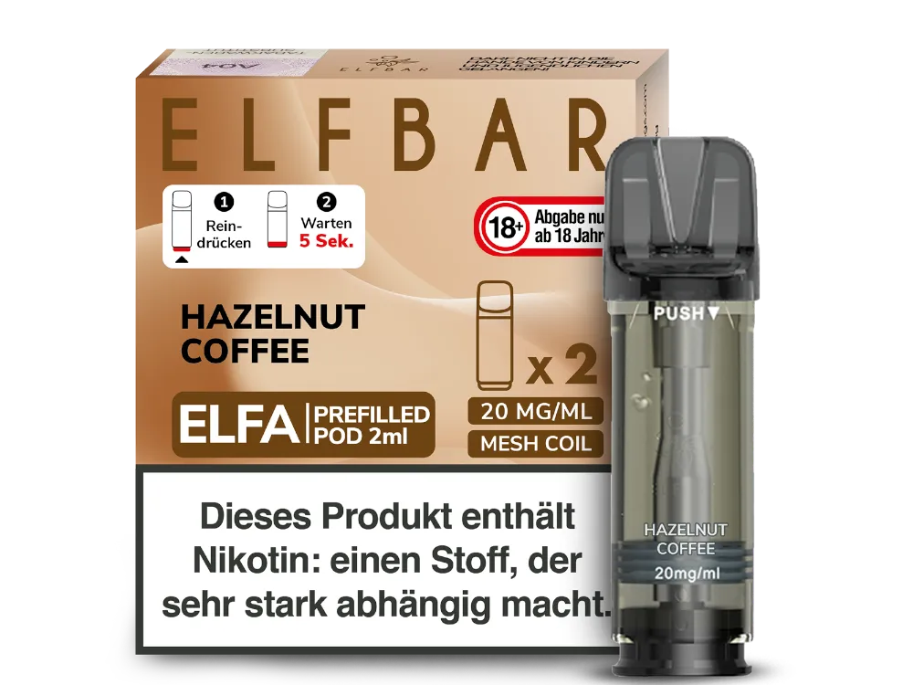 Elfbar - Elfa Pod 20mg/ml & Nikotinfrei